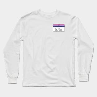 Hi my pronouns are - it its - genderfluid pride Long Sleeve T-Shirt